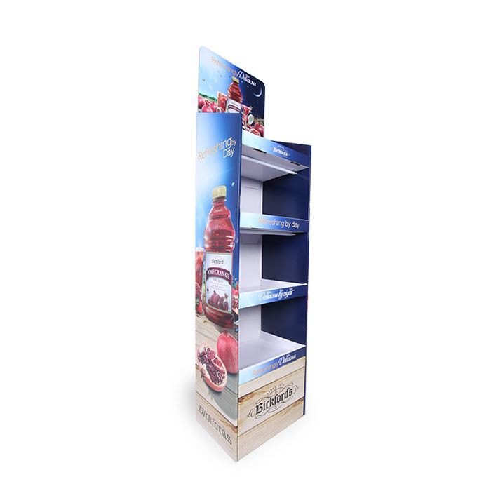 Detaljhandel Kartong Gulv Drikke Pop Display